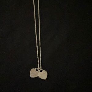 Tiffany&Co double heart  Return to Tiffany pendant